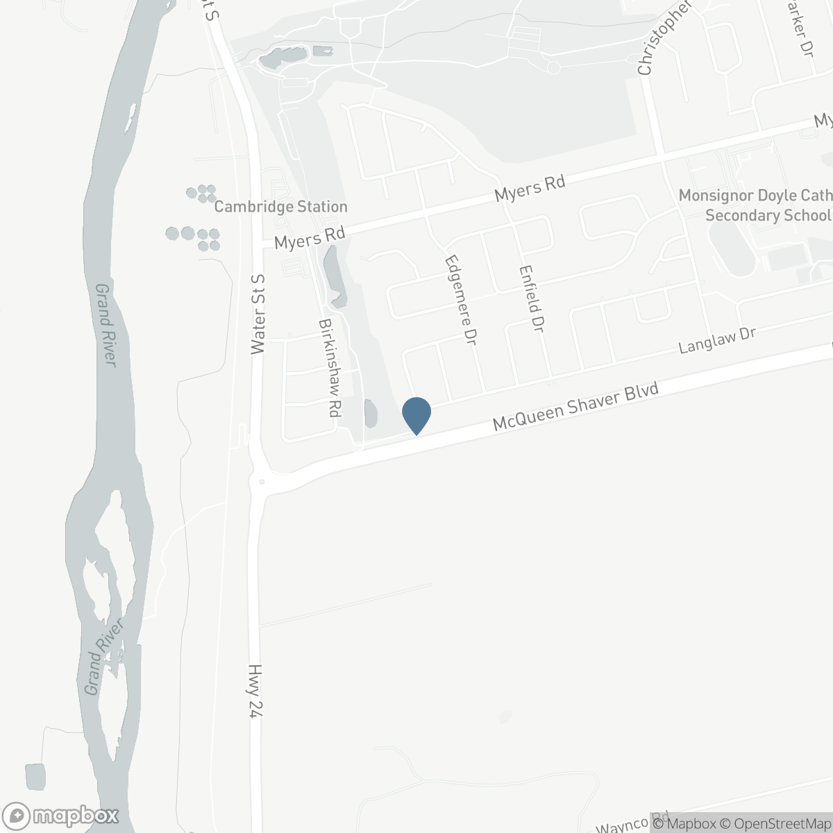 125 LANGLAW DRIVE, Cambridge, Ontario N1P 1H9
